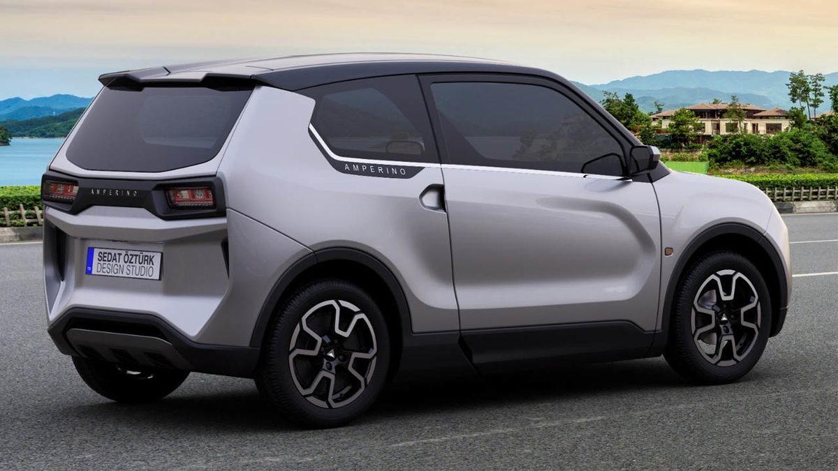 Bursalı Mobilyacılar Tarafından Geliştirilen Yerli Otomobil Amperino’nun Tasarımı Paylaşıldı