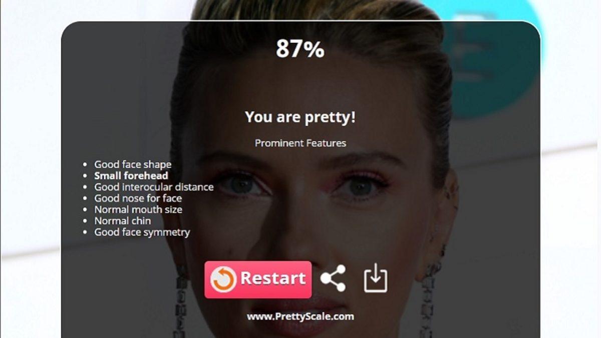 Altın Oran ve Simetriyi Kullanarak Ne Kadar Güzel Olduğunuzu Hesaplayan İnternet Sitesi