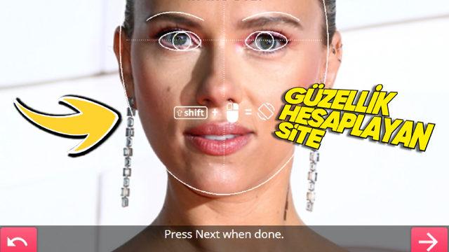 Altın Oran ve Simetriyi Kullanarak Ne Kadar Güzel Olduğunuzu Hesaplayan İnternet Sitesi