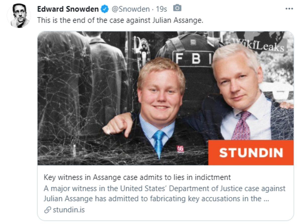 FBI Muhbiri, WikiLeaks Kurucusuna Yönelik Suçlamaları Kendisinin Uydurduğunu İtiraf Etti