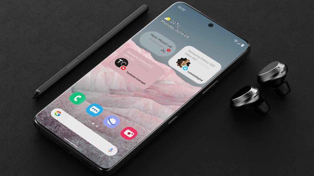 Samsung Galaxy S22 Ultra İçin Keşke Böyle Olsa Dedirten Konsept Tasarım [Video]