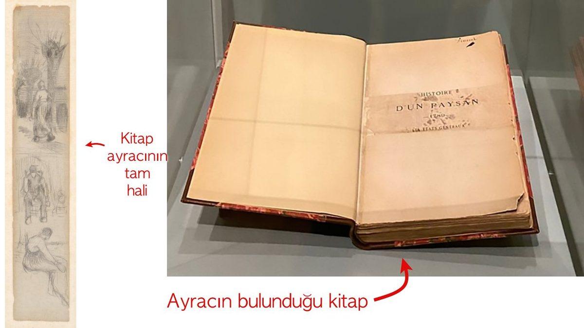Vincent van Gogh Tarafından Çizilmiş, 140 Yıllık Kitap Ayracı Keşfedildi