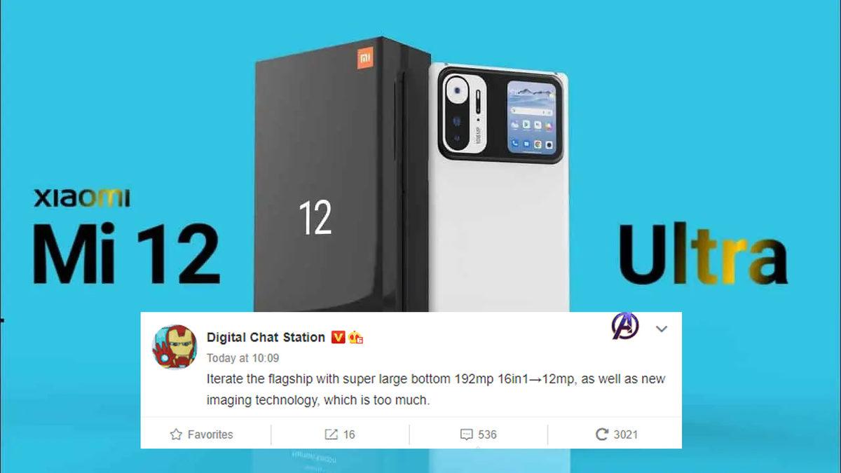 Xiaomi Durdurulamıyor: Mi 12 Ultra’nın Devasa Çözünürlüklü Kamerayla Geleceği İddia Edildi