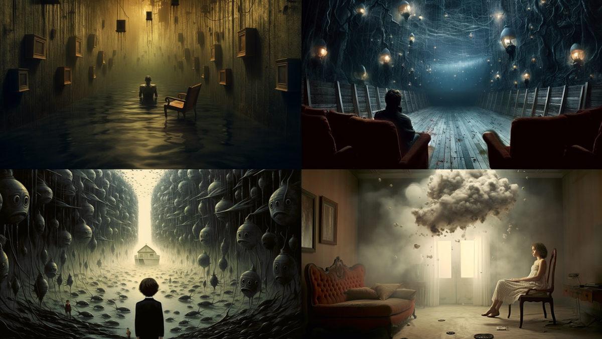 Yapay Zekanın Hayal Gücünü Kısıtlamadan ’Sadece İnsanların Yaşadığı En Büyük Korkuları’ Çizmesini İstedik: Bazılarını Rüyanızda Görmüş Olabilirsiniz!