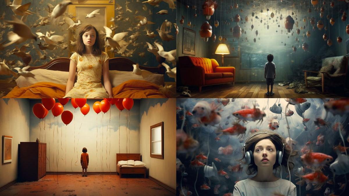Yapay Zekanın Hayal Gücünü Kısıtlamadan ’Sadece İnsanların Yaşadığı En Büyük Korkuları’ Çizmesini İstedik: Bazılarını Rüyanızda Görmüş Olabilirsiniz!