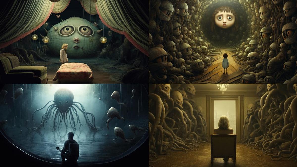 Yapay Zekanın Hayal Gücünü Kısıtlamadan ’Sadece İnsanların Yaşadığı En Büyük Korkuları’ Çizmesini İstedik: Bazılarını Rüyanızda Görmüş Olabilirsiniz!