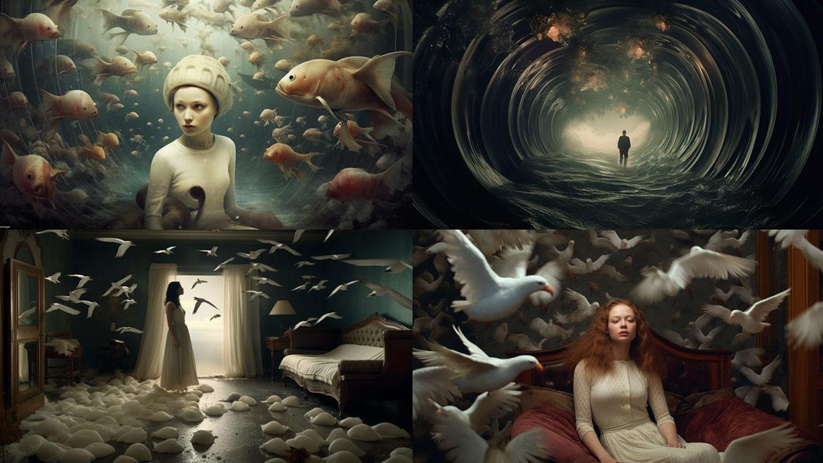 Yapay Zekanın Hayal Gücünü Kısıtlamadan ’Sadece İnsanların Yaşadığı En Büyük Korkuları’ Çizmesini İstedik: Bazılarını Rüyanızda Görmüş Olabilirsiniz!