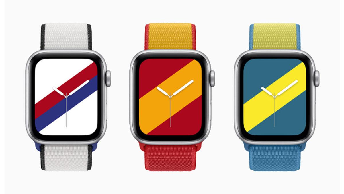 Apple, Olimpiyatlar İçin Ülkelere Özel Yeni Kordon ve Kadranlarını Tanıttı (Dışlandık)