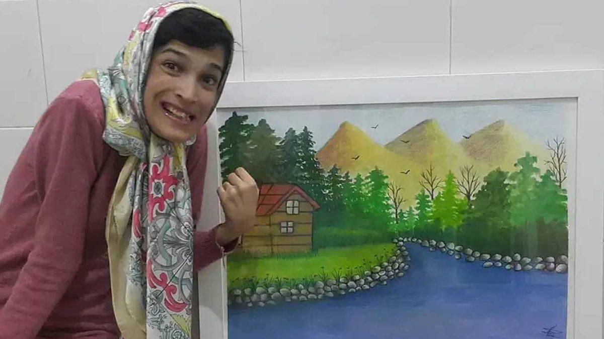 Yüzde 85 Engelli Olan İranlı Ressam Fatemeh Hammami’nin Ayaklarını Kullanarak Çizdiği Muhteşem Resimler