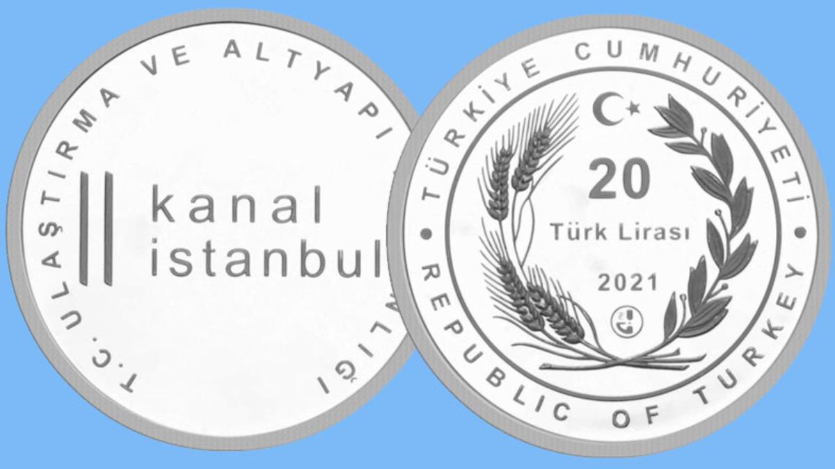 Kendinden Önce Parası Geldi: Hazine Bakanlığı, Kanal İstanbul İçin Hatıra Parası Bastı