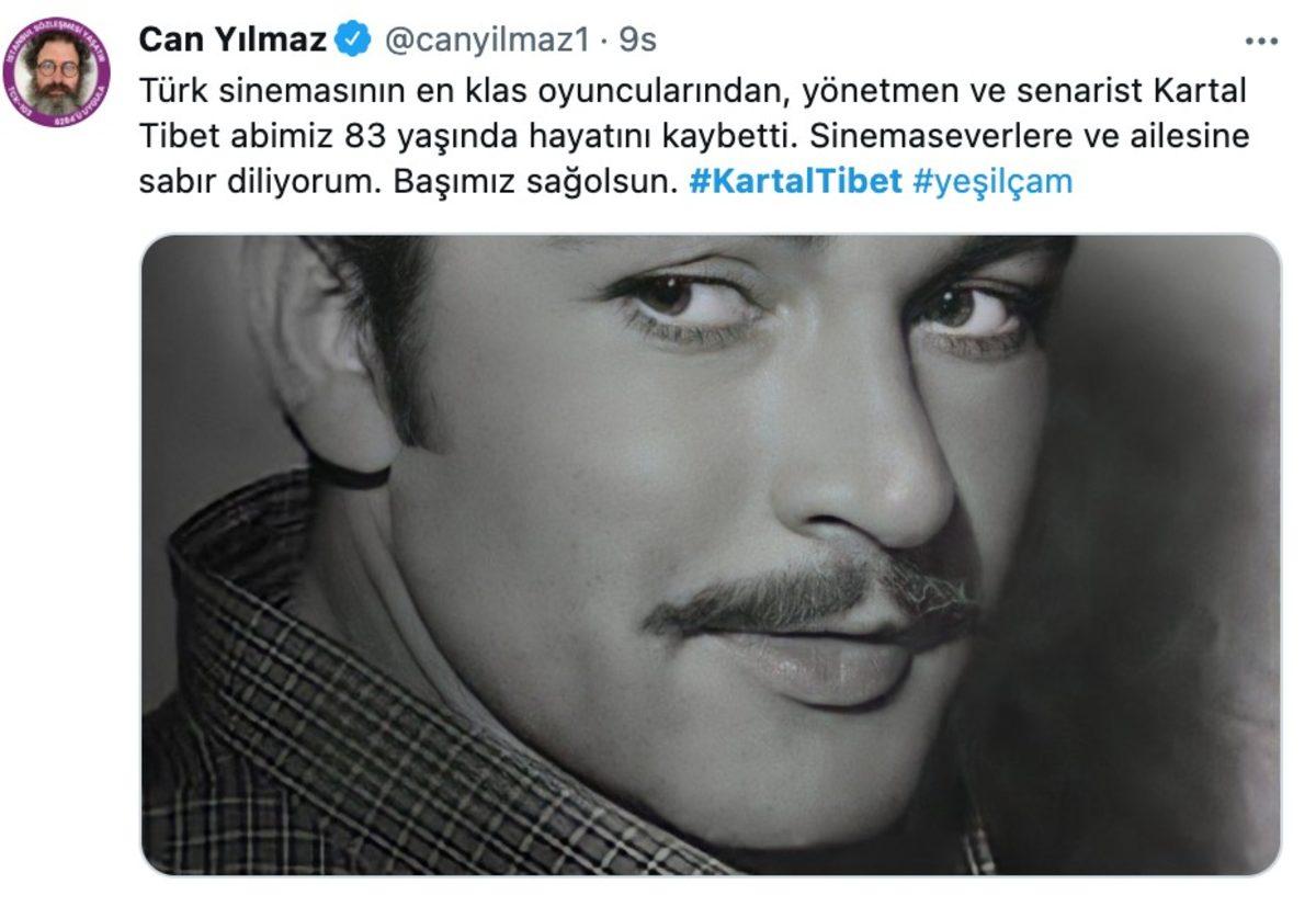 Altar’ın Oğlu Tarkan Anısına... Hayatını Kaybeden Yeşilçam Efsanesi Kartal Tibet İçin Yapılan Paylaşımlar