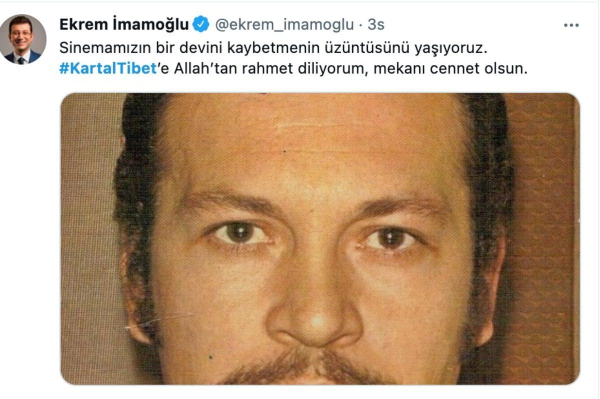 Altar’ın Oğlu Tarkan Anısına... Hayatını Kaybeden Yeşilçam Efsanesi Kartal Tibet İçin Yapılan Paylaşımlar
