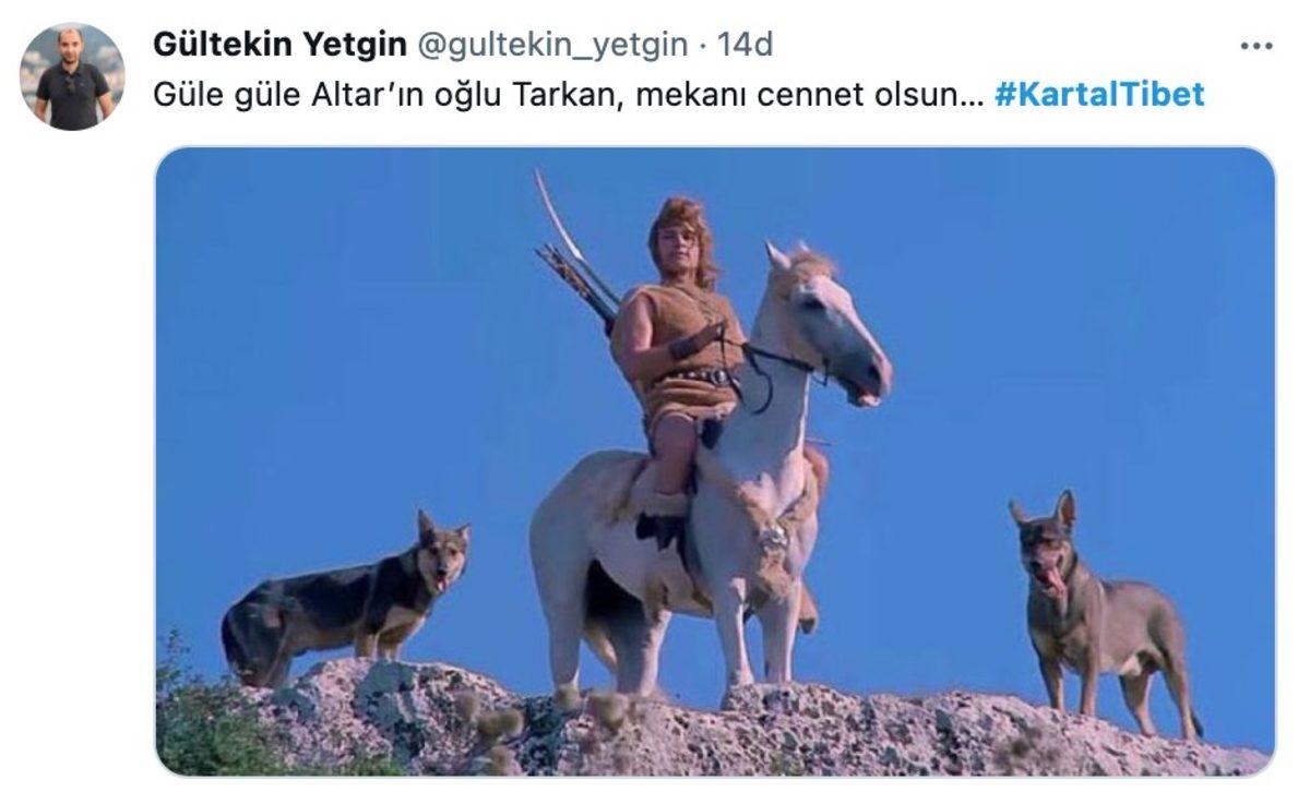 Altar’ın Oğlu Tarkan Anısına... Hayatını Kaybeden Yeşilçam Efsanesi Kartal Tibet İçin Yapılan Paylaşımlar