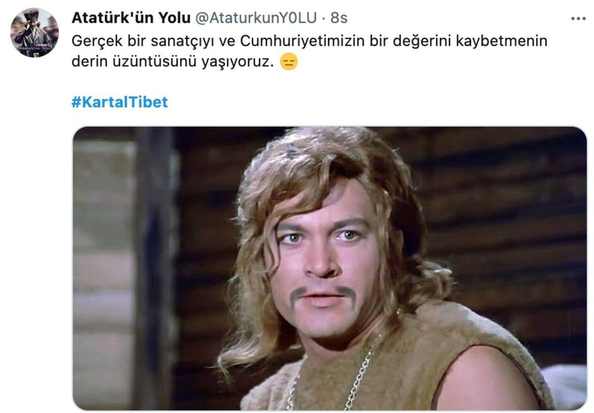 Altar’ın Oğlu Tarkan Anısına... Hayatını Kaybeden Yeşilçam Efsanesi Kartal Tibet İçin Yapılan Paylaşımlar