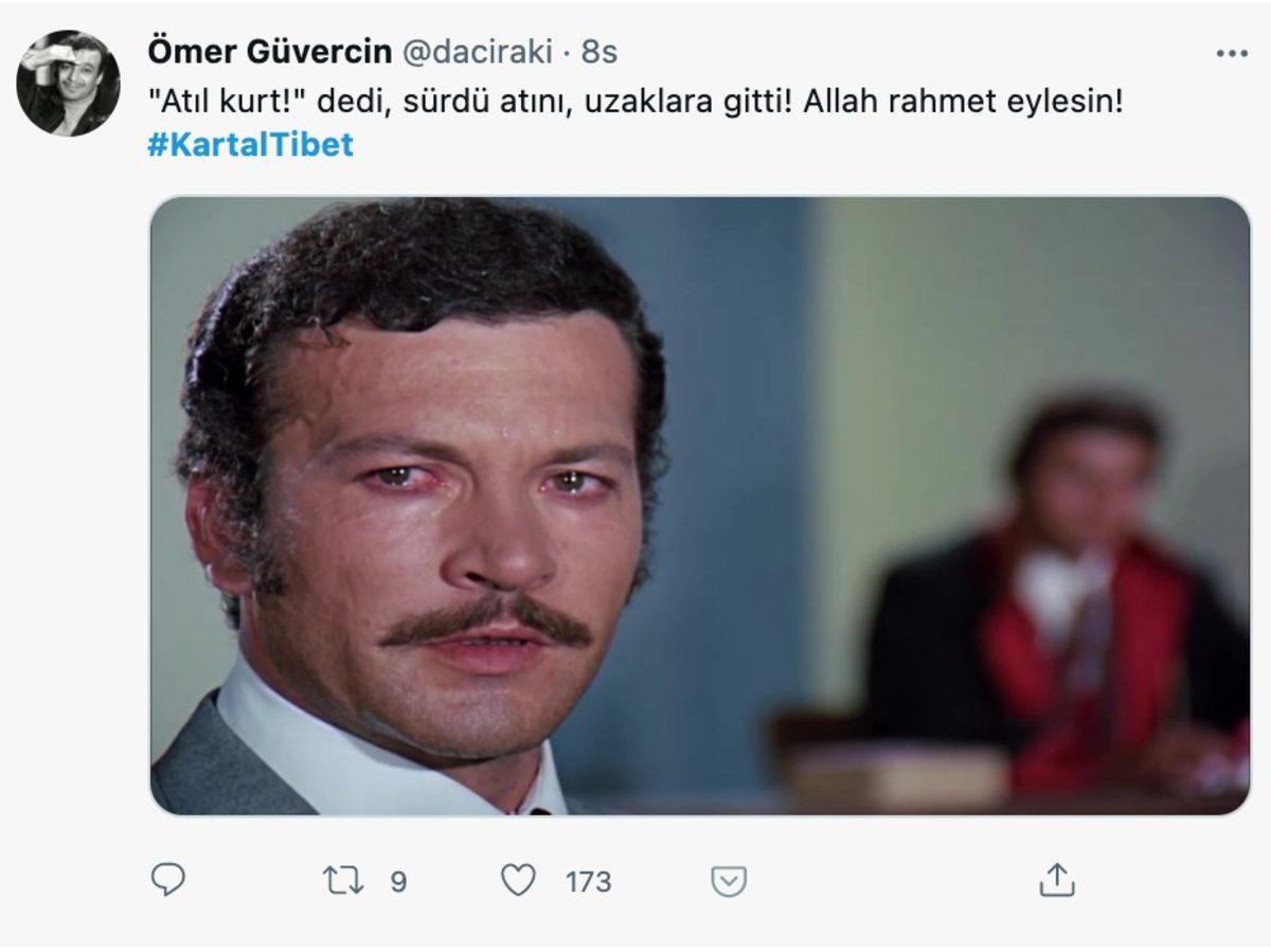 Altar’ın Oğlu Tarkan Anısına... Hayatını Kaybeden Yeşilçam Efsanesi Kartal Tibet İçin Yapılan Paylaşımlar