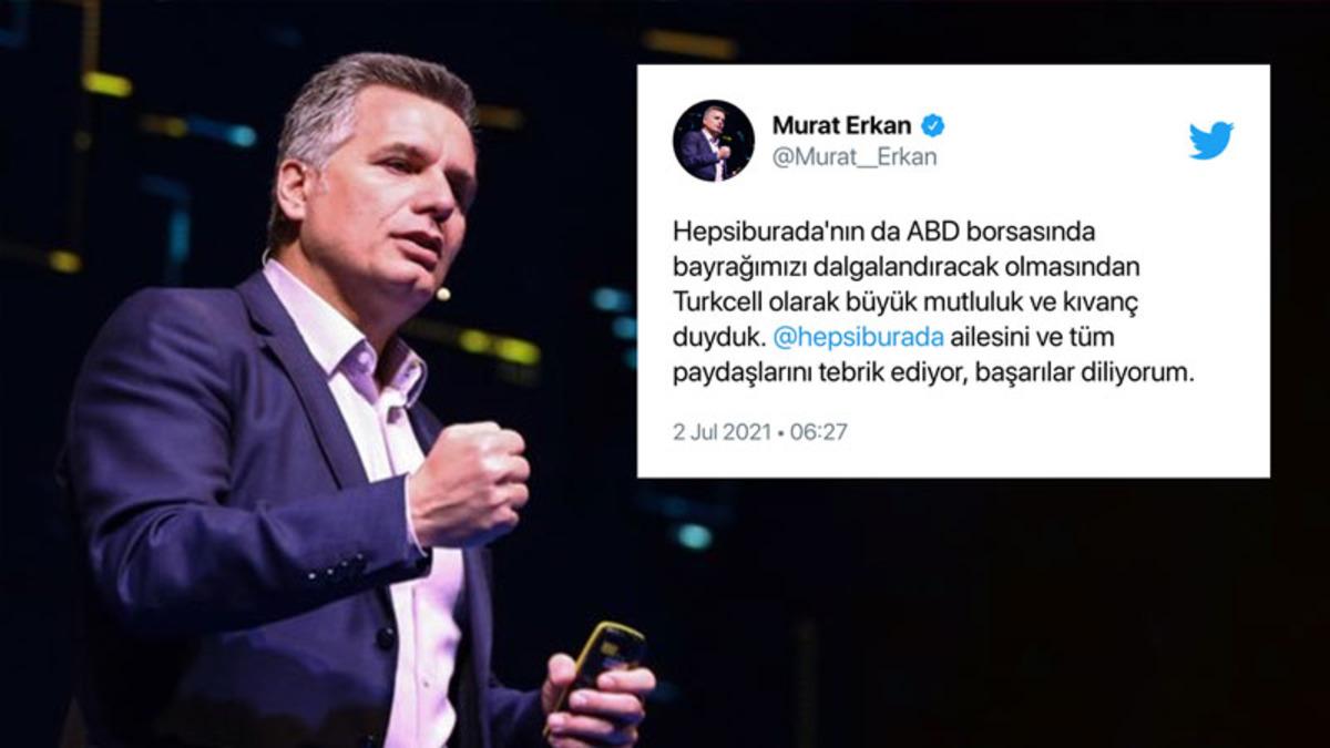 Turkcell CEO’sundan Hepsiburada’nın ABD’de Halka Açılmasıyla İlgili Açıklama