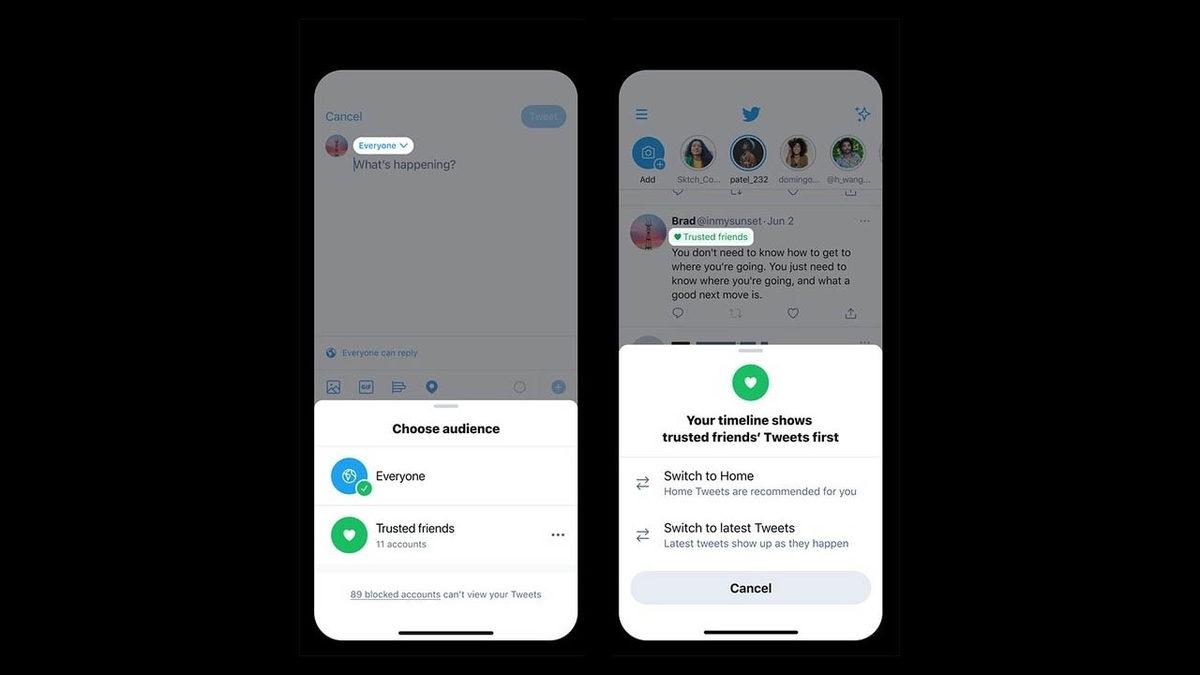 Twitter, Instagram Hikayeler’in ’Yakın Arkadaşlar’ Özelliğini Kopyaladı
