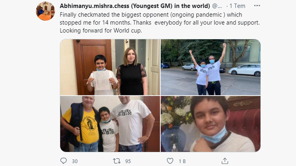 Geleceğin Sherlock Holmes’ü Olmaya Aday 12 Yaşındaki Çocuk, Satranç Tarihinin En Genç ’Büyükusta’sı Oldu