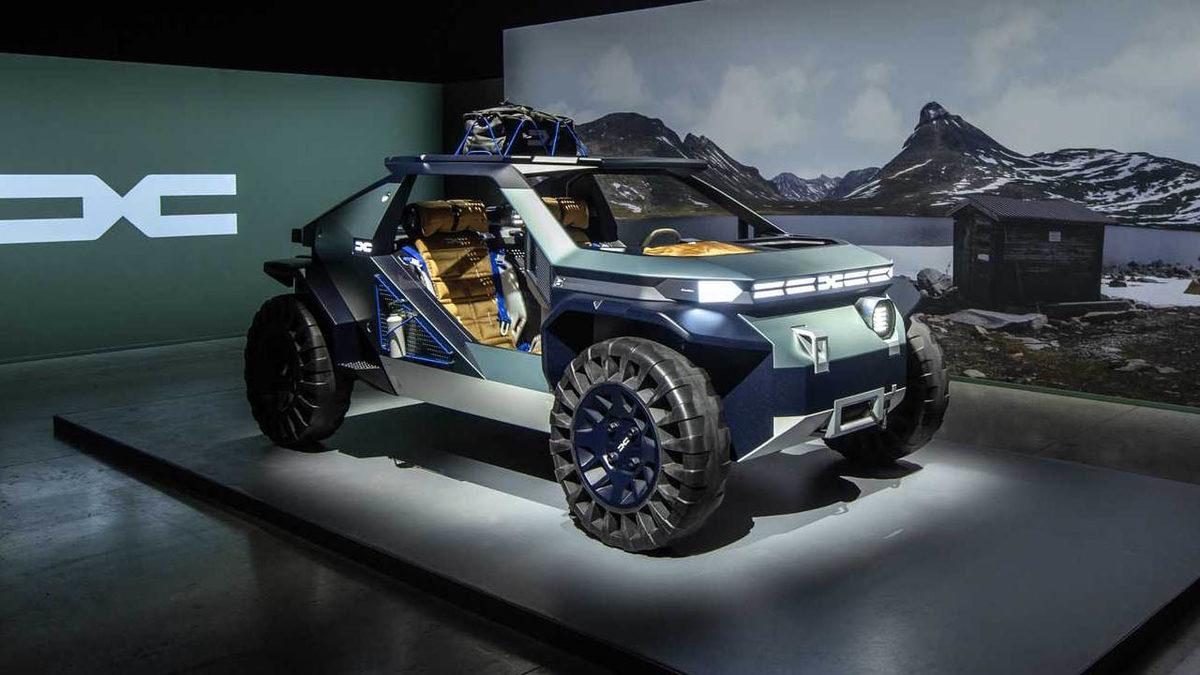 Dacia Manifesto Tanıtıldı: Kapısız, Camsız ve Lastiksiz İlginç mi İlginç Konsept Arazi Aracı...