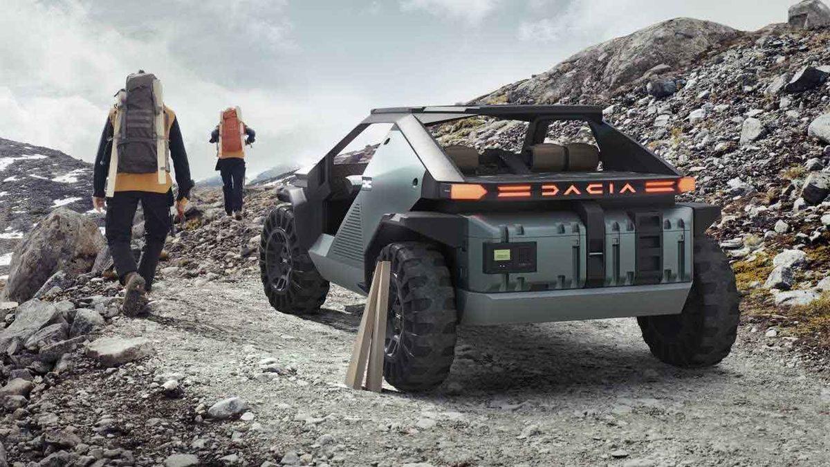 Dacia Manifesto Tanıtıldı: Kapısız, Camsız ve Lastiksiz İlginç mi İlginç Konsept Arazi Aracı...