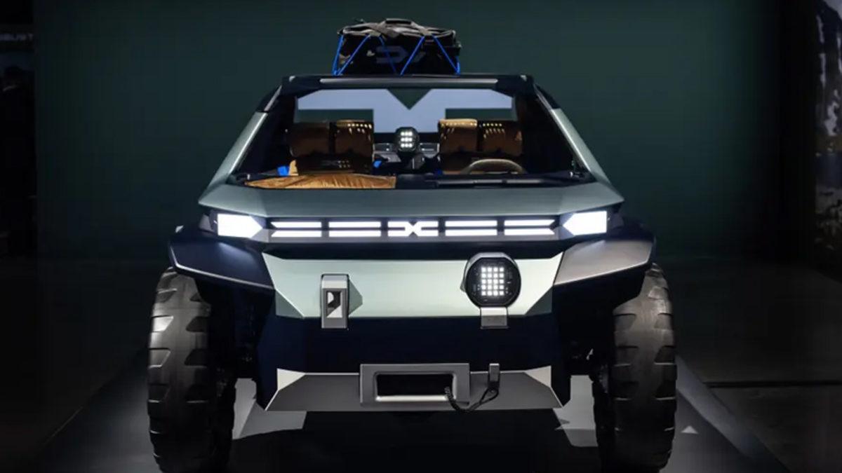 Dacia Manifesto Tanıtıldı: Kapısız, Camsız ve Lastiksiz İlginç mi İlginç Konsept Arazi Aracı...