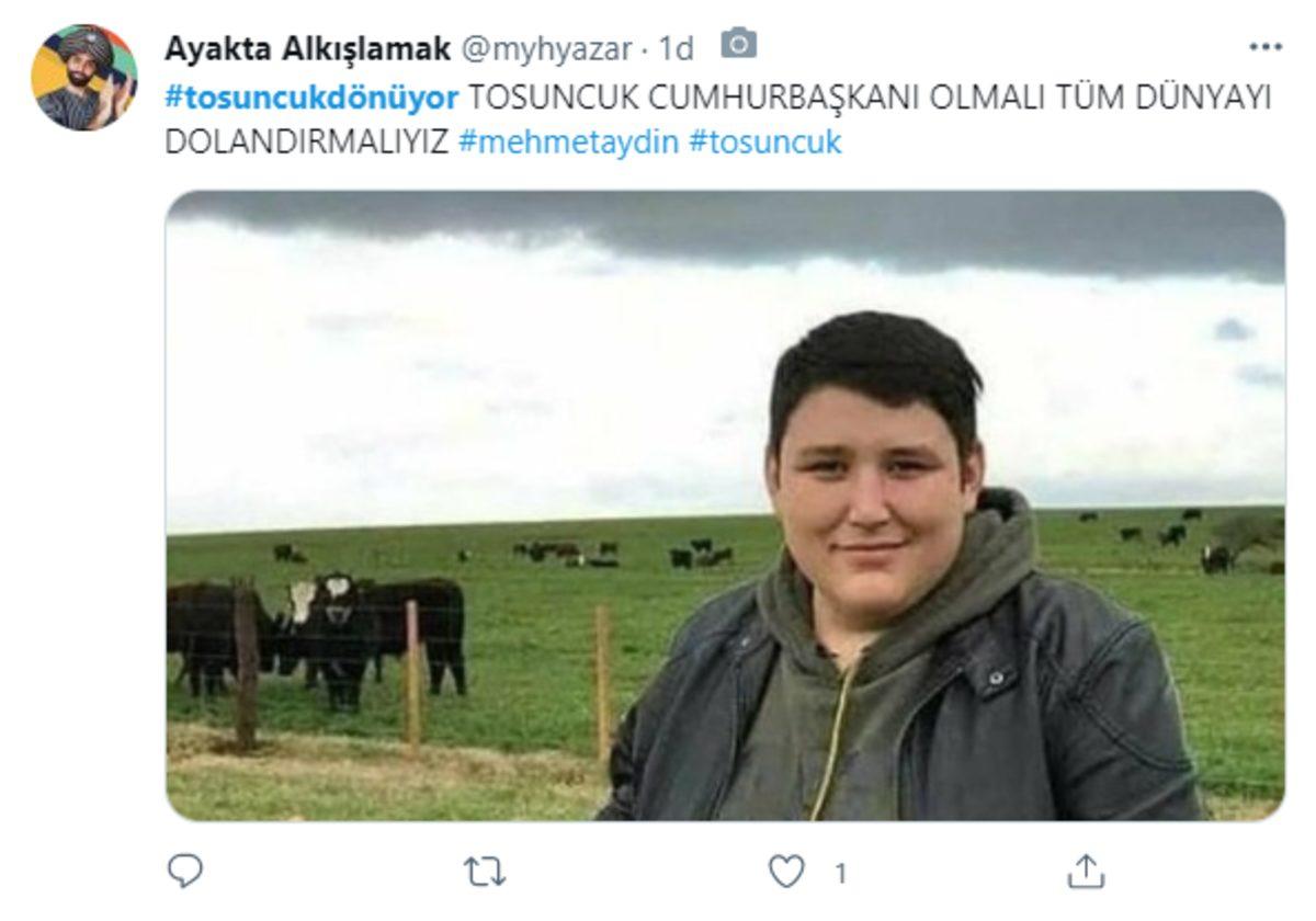 ’Tosuncuk’un Bu Akşam Ülkeye Dönecek Olmasına Sosyal Medyadan Gelen Tepkiler