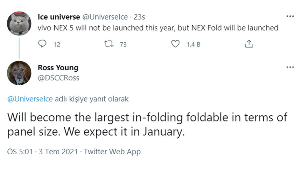 Vivo, Şimdiye Kadarki En Büyük Katlanabilir Akıllı Telefonu Bu Yıl Duyurabilir