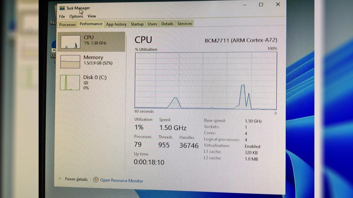 Windows 11; Raspberry Pi 4, OnePlus 6T ve Lumia Cihazlarda Çalıştırıldı