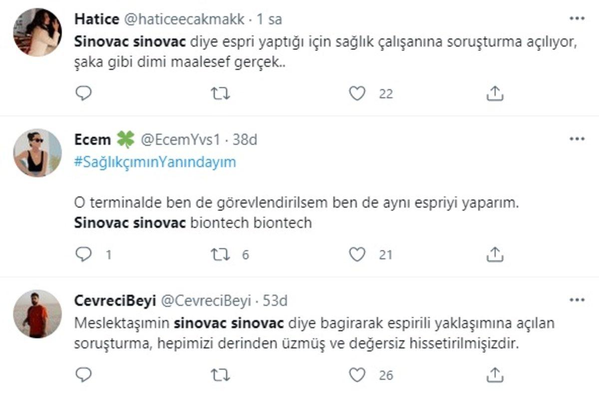 ’Sinovac Sinovac’ Diye Bağırarak Aşı Çağrısı Yapan Sağlık Görevlisine Soruşturma Açıldı