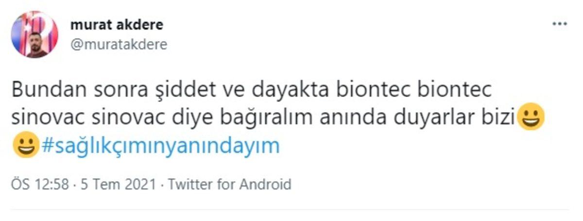 ’Sinovac Sinovac’ Diye Bağırarak Aşı Çağrısı Yapan Sağlık Görevlisine Soruşturma Açıldı