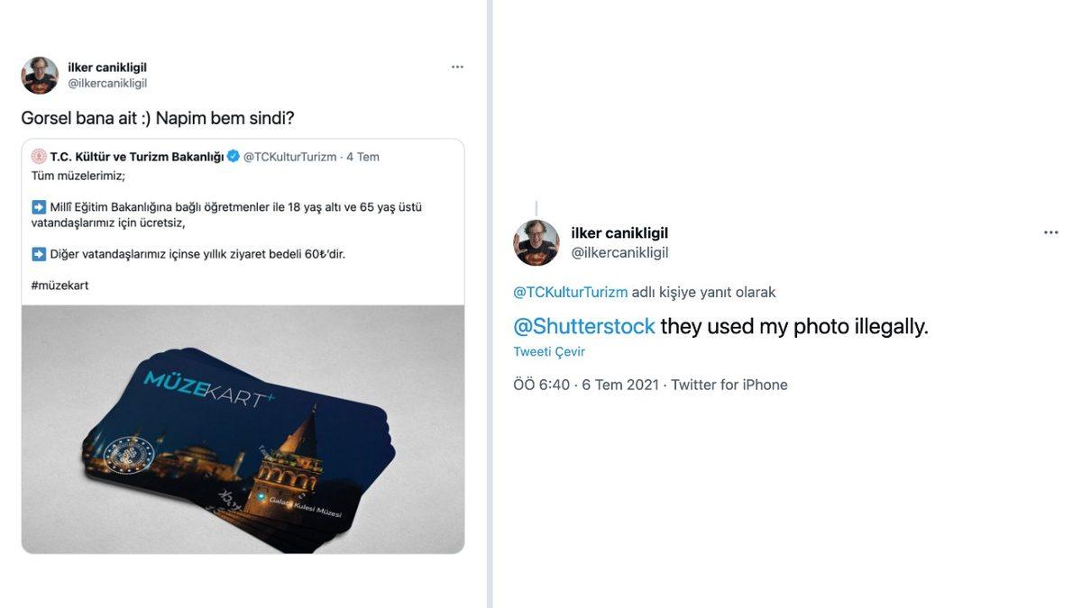 İlker Canikligil’den MüzeKart ile İlgili ’Telif Hakkı’ İddiası: Görsel Bana Ait
