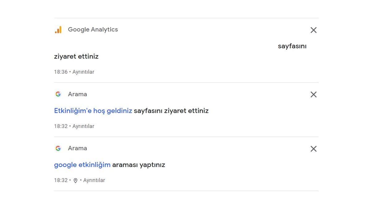 Google Etkinlik Geçmişi Nedir, Nasıl Açılır ve Silinir?