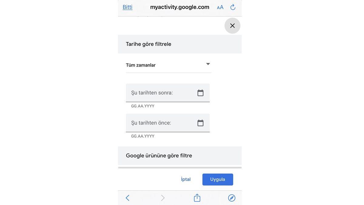 Google Etkinlik Geçmişi Nedir, Nasıl Açılır ve Silinir?