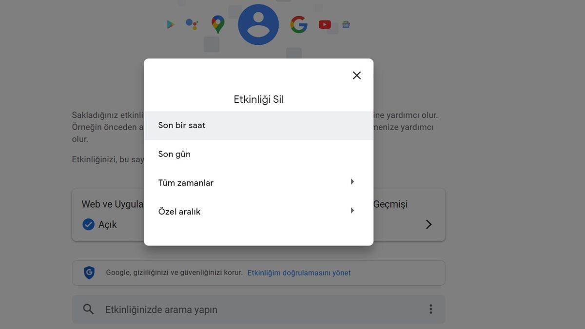 Google Etkinlik Geçmişi Nedir, Nasıl Açılır ve Silinir?