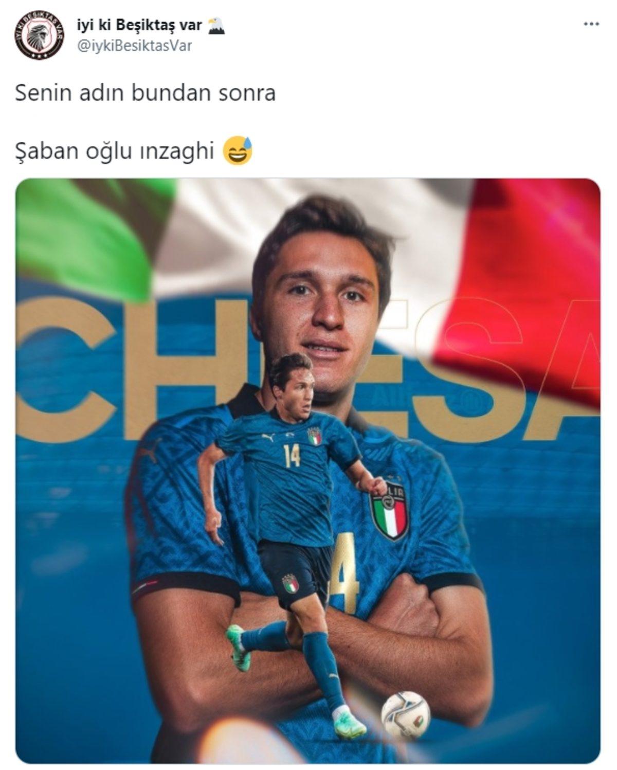 Spiker Chiesa’ya ’Inzaghi’ Dedi, Sosyal Medya Yıkıldı: Oyuncunun Adı Vikipedi’de Inzaghi Olarak Değiştirildi