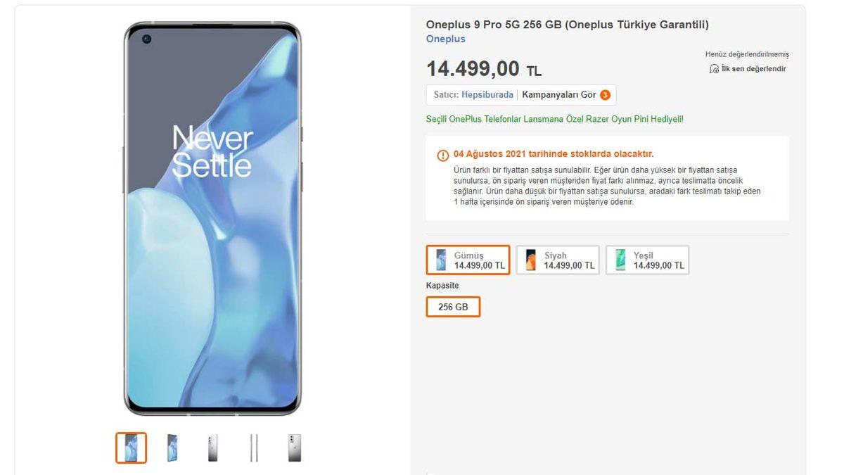 OnePlus Resmen Türkiye’de: OnePlus 9 Serisi ve Nord N10 5G’nin Fiyatları Belli Oldu