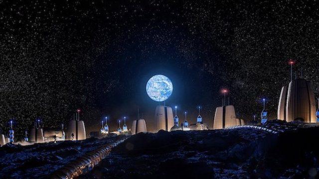 Avrupa Uzay Ajansı’nın Jetgilleri Aratmayan "Ay Kenti" Konsepti