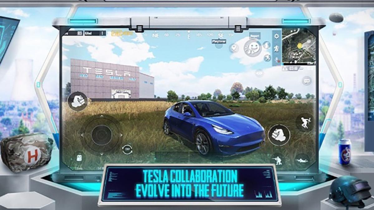 PUBG Mobile’da Tesla Otomobilleri Sürüp Fabrikasına Girebileceksiniz