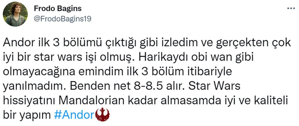’Andor’ Disney+’ta Yayınlandı: İşte Yeni Star Wars Dizisine Gelen İlk Tepkiler...