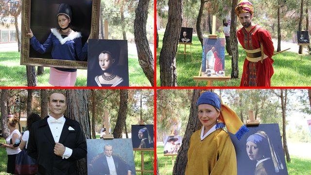 Yerli Cosplayerlar: Mersin’de Sağlık Çalışanları, Ünlü Ressamların Tablolarını Canlandırdı