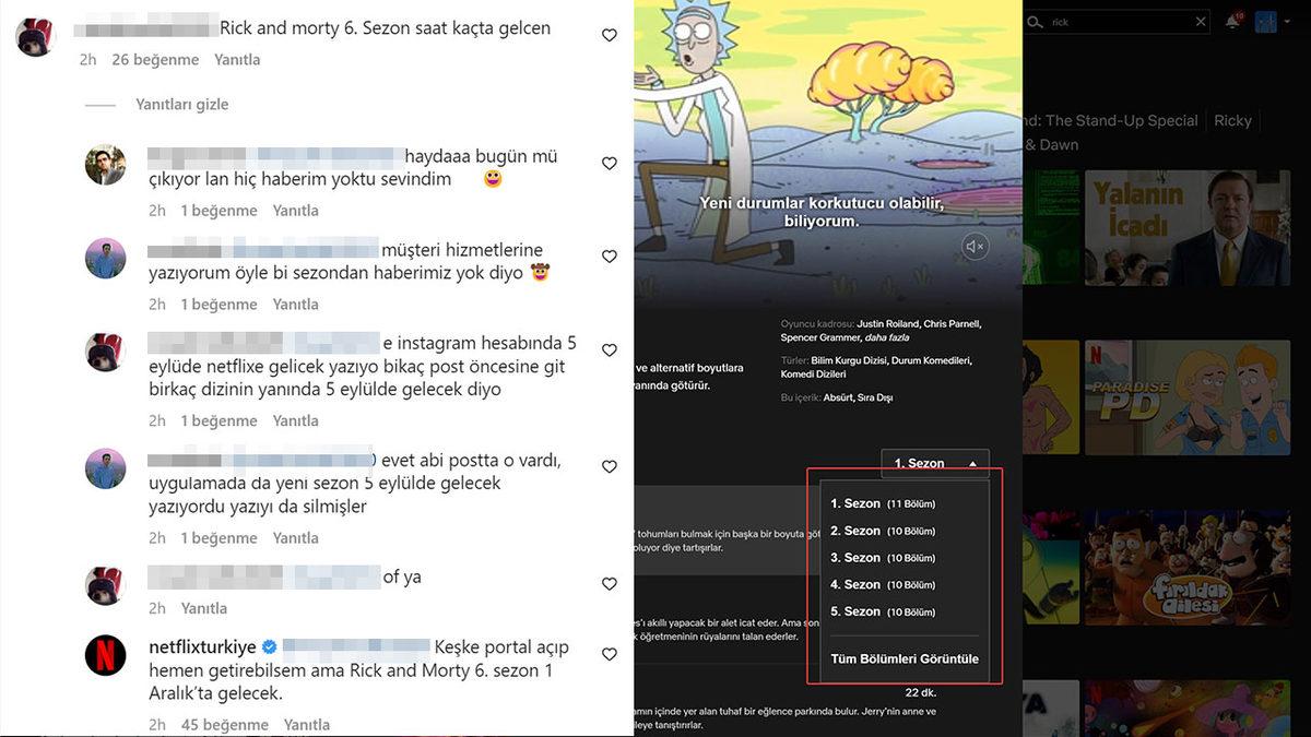Rick and Morty’nin Sessiz Sedasız Ertelenen 6. Sezonu Hakkında Açıklama Geldi: 1 Aralık’ta Yayında!