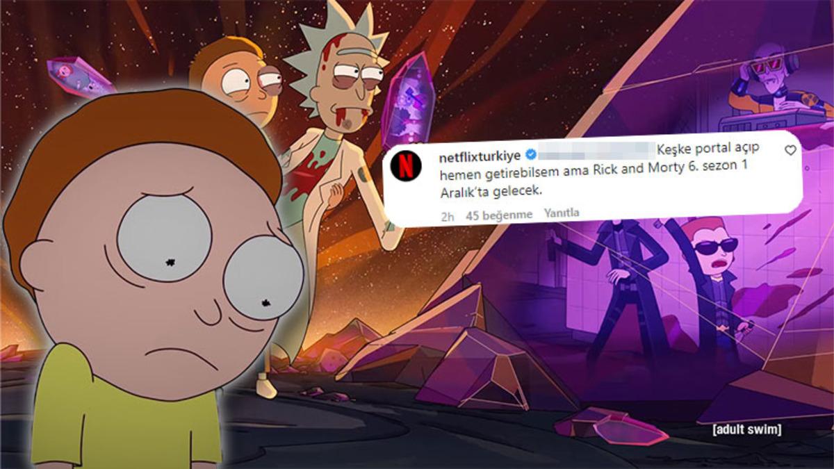 Rick and Morty’nin Sessiz Sedasız Ertelenen 6. Sezonu Hakkında Açıklama Geldi: 1 Aralık’ta Yayında!