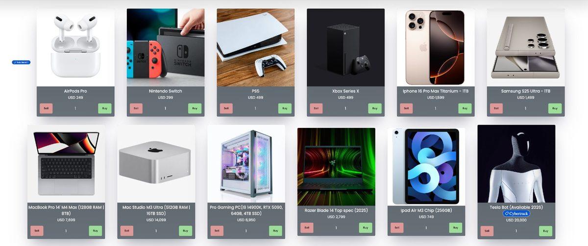 Hileli GTA Oynamak Gibi: Elon Musk’ın Servetiyle Alışveriş Yapmanızı Sağlayan Web Site