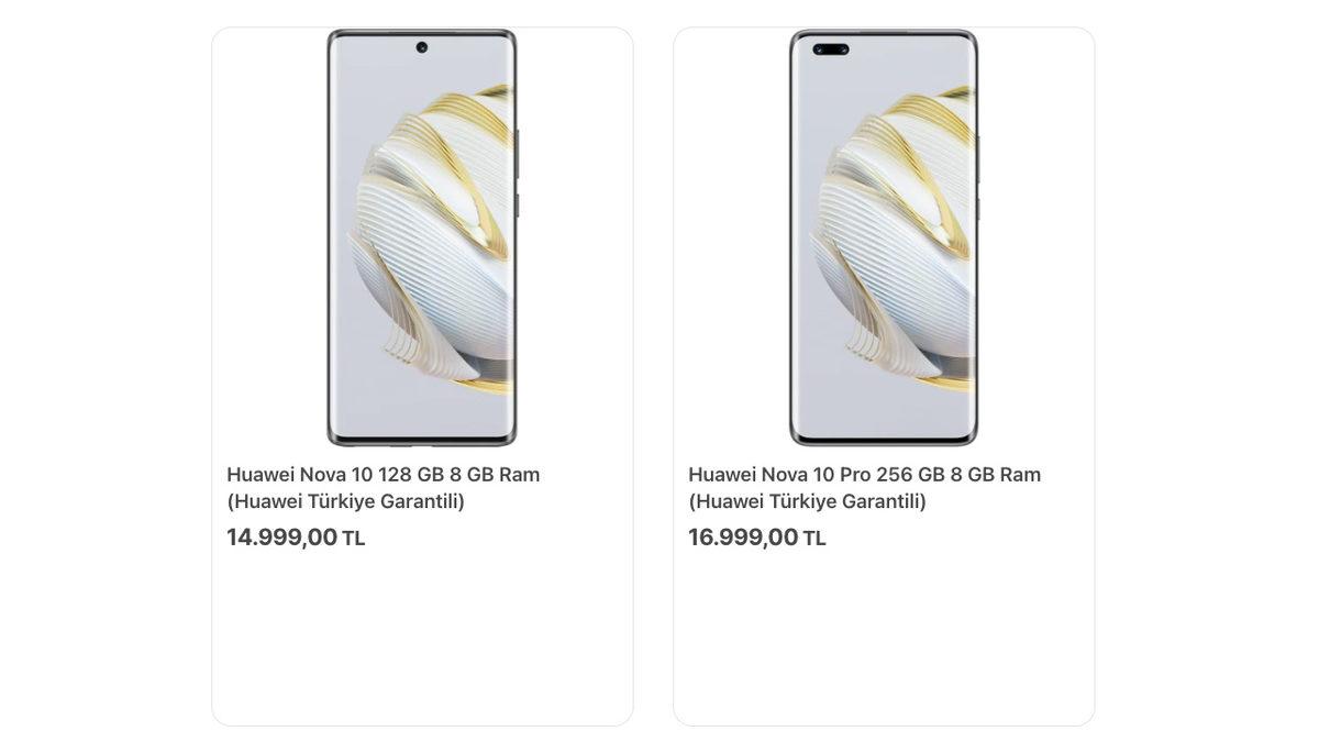 Huawei Nova 10 ve Nova 10 Pro’nun Türkiye Fiyatı Ortaya Çıktı (Artık Yorum Yapamıyoruz...)