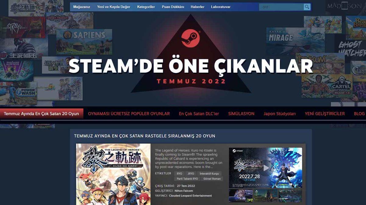 Türkiye’de En Çok Satılan Oyunlar Belli Oldu: İşte Steam’in İçinde Kaybolacağınız Yeni Özelliği...