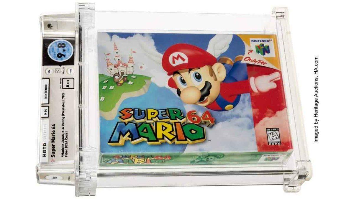 Super Mario, Dünyanın En Pahalı Oyunu Oldu: Tek Bir Kasedi 1,5 Milyon Dolara Satıldı