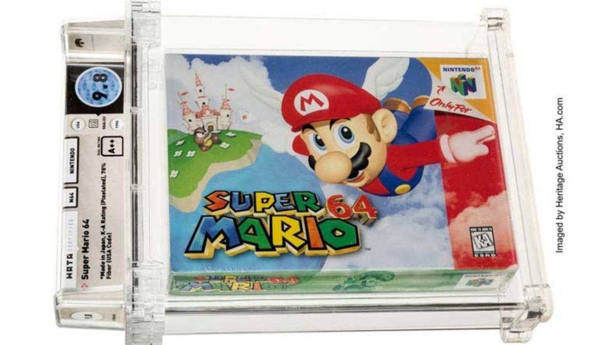 Super Mario, Dünyanın En Pahalı Oyunu Oldu: Tek Bir Kasedi 1,5 Milyon Dolara Satıldı