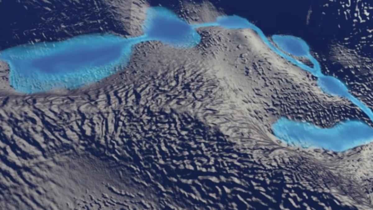 NASA, Antarktika Buzullarının Altında Yer Alan Göllerin Haritasını Çıkardı [Video]