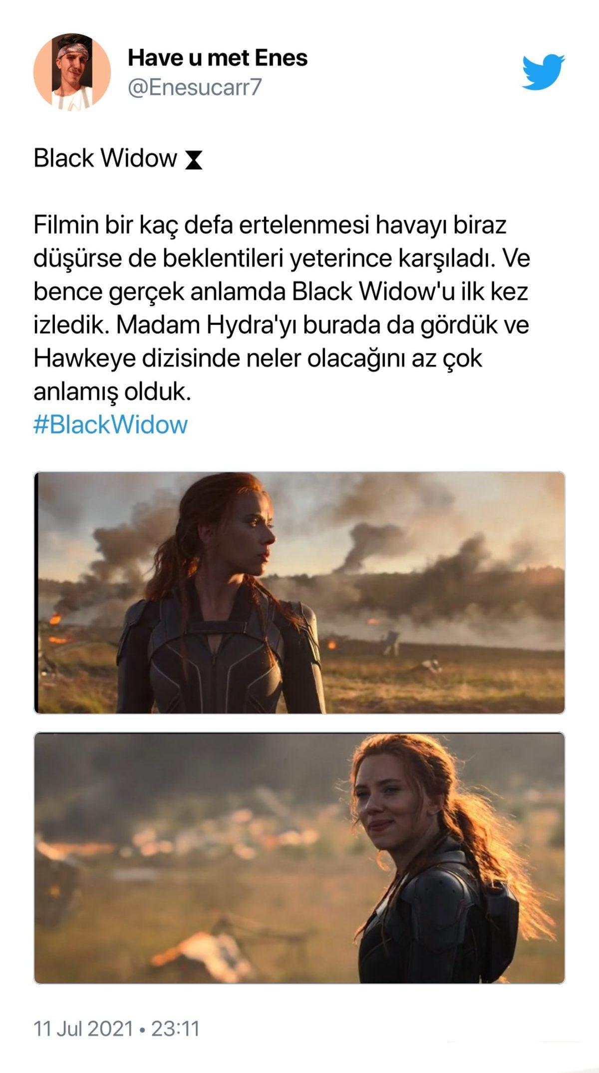 Black Widow, İlk Hafta Sonunda Beklentinin Üzerinde Hasılat Elde Etti: İşte Marvel Hayranlarının Filme Tepkileri