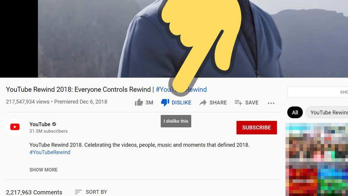 YouTube, Bazı Videolarda ‘Dislike’ Sayılarını Gizlemeye Başladı